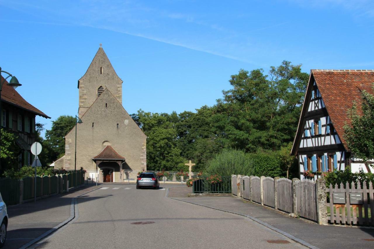 Les Colombages D'A Cote Vila Stetten Exterior foto